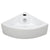 Elanti Collection EC9808 Sink, Corner (17.5 x 12.2 x 4.9 Inches), White