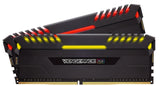 CORSAIR Vengeance RGB 32GB (2x16GB) DDR4 3200MHz C16 Desktop Memory - Black