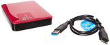 WD 2TB Berry My Passport Ultra Portable External Hard Drive - USB 3.0 - WDBBKD0020BBY-NESN [Old Model]