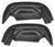 Husky Liners Rear Wheel Well Guards Fits 14-18 Silverado 1500(15-18 2500/3500)