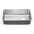 ZUHNE Verona 32 x 19 Inch Single Bowl Under Mount Reversible Offset Drain 16 Gauge Stainless Steel Kitchen Sink W. Grate Protector, Caddy, Colander Set, Drain Strainer and Mounting Clips, 36