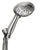 ShowerMaxx | Luxury Spa Series | 6 Spray Settings 4.5 inch Hand Held Shower Head | Extra Long Stainless Steel Hose | MAXX-imize Your Shower with Easy-to-Remove Flow Restrictor | Brushed Nickel Finish