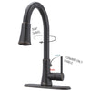 Price Pfister G529PF1Y Pfister G529-PF1Y Pfirst Series Single Handle Pull-Down Kitchen Faucet in Tuscan Bronze