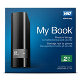 WD 2TB My Book Desktop External Hard Drive - USB 3.0 - WDBFJK0020HBK-NESN