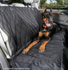 4Knines Dog Seat Cover with Hammock for Full Size Trucks and Large SUVs - Black Extra Large - USA Based Company