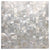 Art3d Mother of Pearl Oyster White Mini Square 12