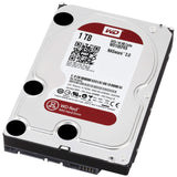 WD Red 1TB NAS Hard Drive - 5400 RPM Class, SATA 6 Gb/s, 64 MB Cache, 3.5