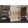 DreamLine Enigma-X 56-60 in. W x 76 in. H Fully Frameless Sliding Shower Door in Brushed Stainless Steel, SHDR-61607610-07