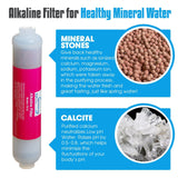 iSpring RCC7P-AK Boosted Performance Under Sink 6-Stage Reverse Osmosis Drinking Filtration System and Ultimate Water Softener with Alkaline Remineralization, and Pump