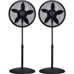Lasko ' 1827 Elegance & Performance Pedestal Fan, Black (2-Units)