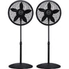 Lasko ' 1827 Elegance & Performance Pedestal Fan, Black (2-Units)