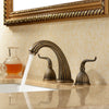 Lightinthebox Luxury Classic Antique Inspired Solid Brass Deck Mount Two Handles Bathroom Sink Faucet Bath Tub Mixer Taps Unique Desinger Vanity Cooper Plumbing Fixtures Roman Tub Faucets