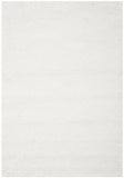 Safavieh California Premium Shag Collection SG151-1010 White Area Rug (5'3