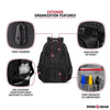 SWISSGEAR Travel Gear 1900 Scansmart TSA Laptop Backpack Black/Black