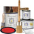 Retique It RFP-DSKit-Vermilion by Renaissance Chalk Finish Paint, Deluxe Starter Kit, 54, 32 Ounces