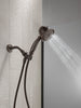 Delta Faucet 5-Spray Touch-Clean Hand Held Shower Head with Hose, Venetian Bronze 75525RB